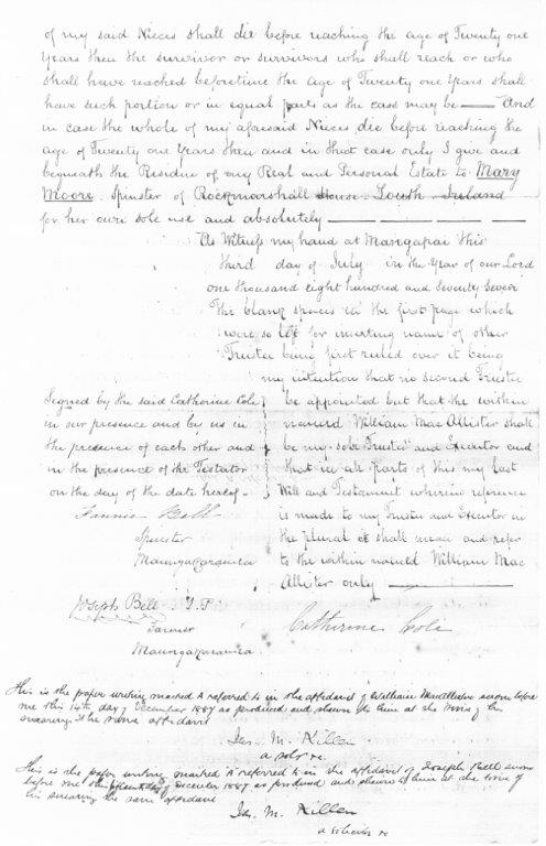 Catherine Cole Will page 4